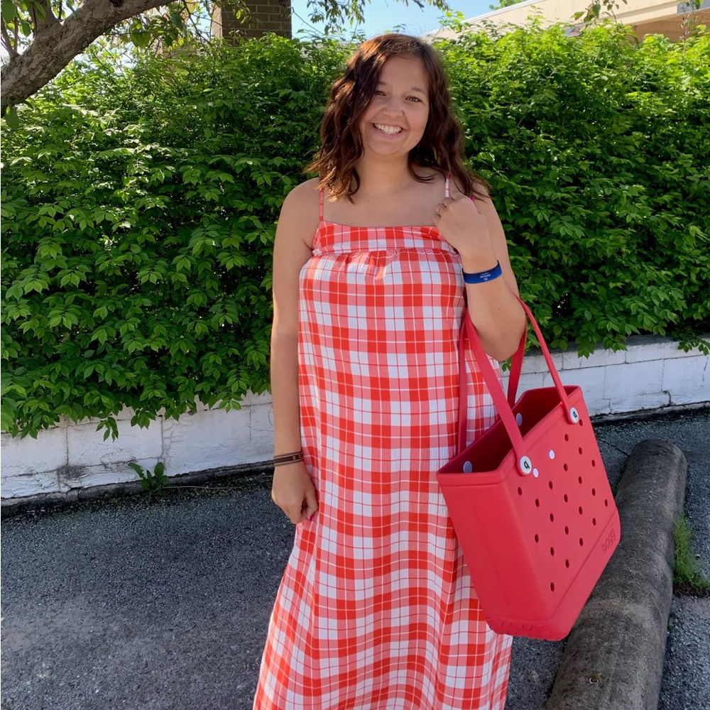 NWT Show Me Your Mumu Oasis Midi Dress in Picnic Plaid Size XXL